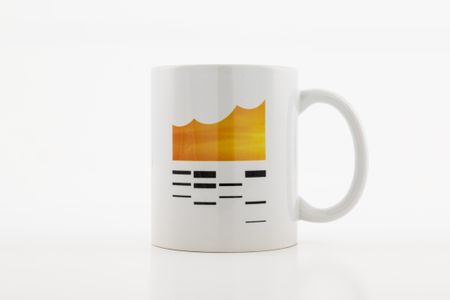 Product photo »Elbphilharmonie Mug Logo Yellow«