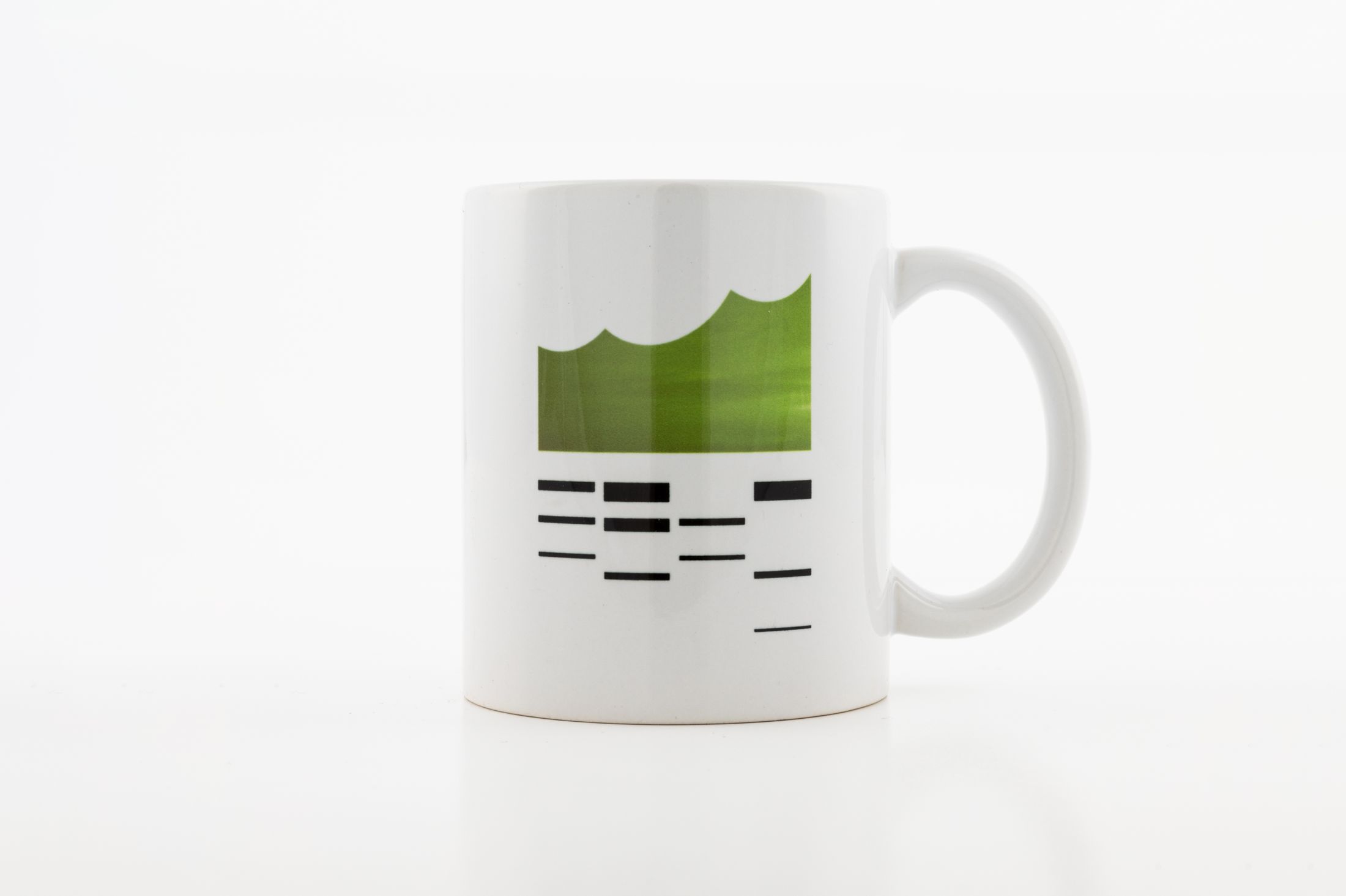 Product photo »Elbphilharmonie Mug Logo Green«