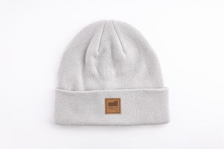 Product photo »Elbphilharmonie Beanie Logo Grey«