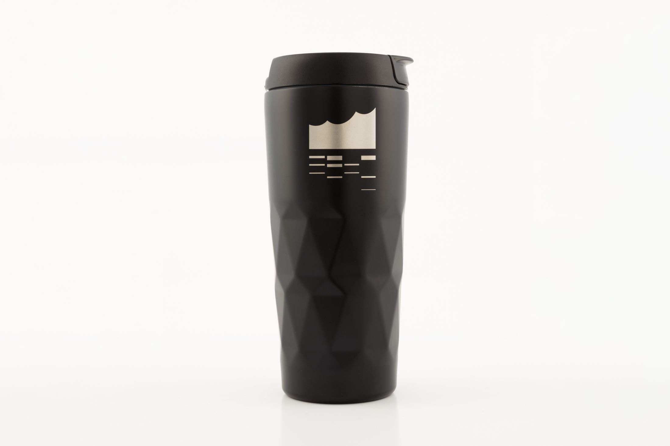 Product photo »Coffee-to-go Cup Elbphilharmonie Logo Silver«