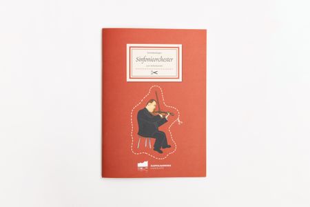 Product photo »Symphony Orchestra Cut-Out Book Elbphilharmonie«