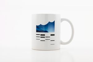 Product photo »Elbphilharmonie Mug Logo Blue«