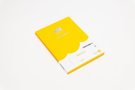 Product photo »Jottbook Double A5 Lemon Elbphilharmonie«