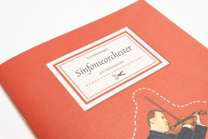 Product photo »Symphony Orchestra Cut-Out Book Elbphilharmonie«