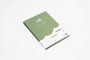 Product photo »Jottbook Double A5 Sage Elbphilharmonie«