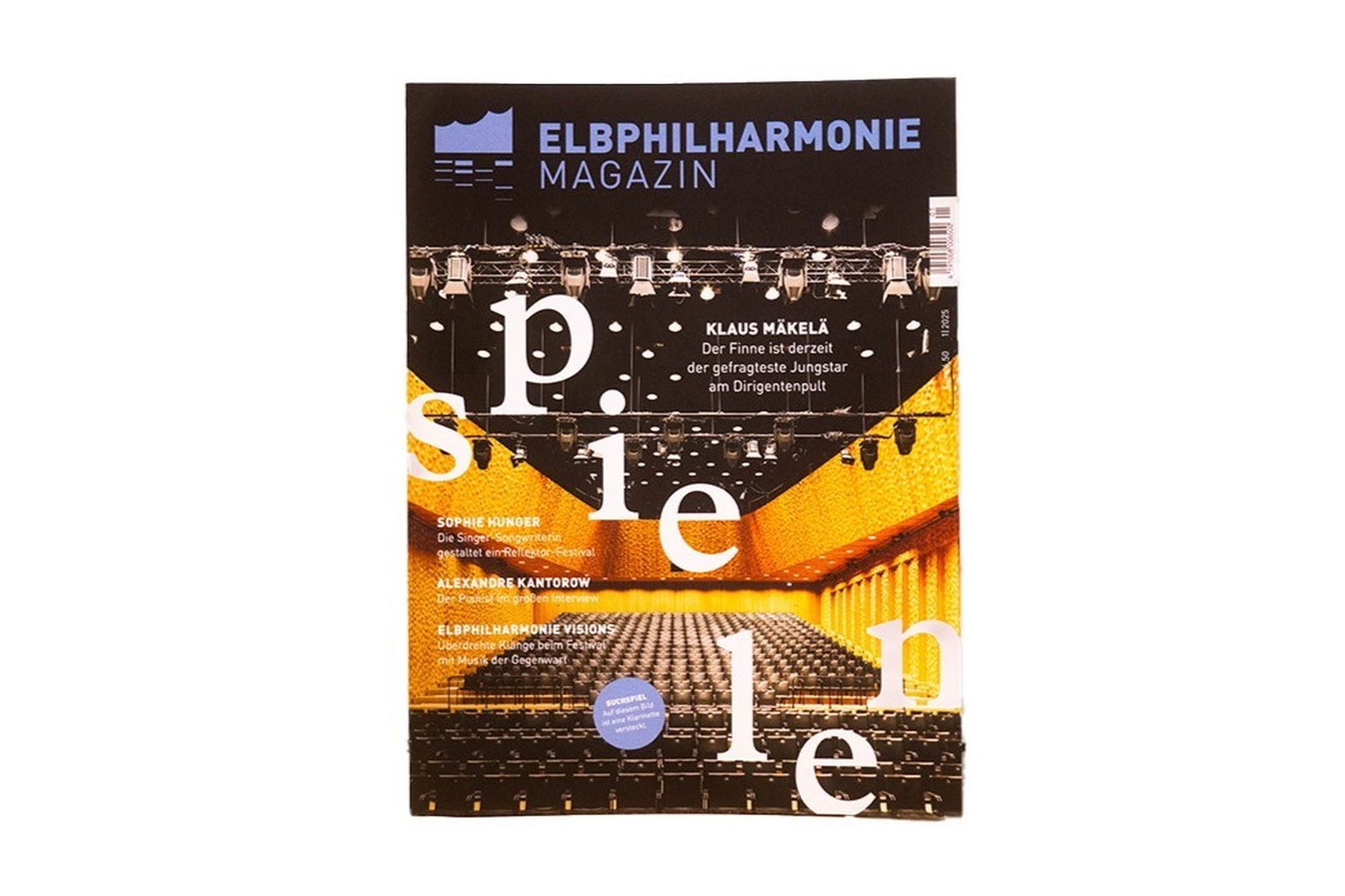 Product photo »Elbphilharmonie Magazine 01/2025«