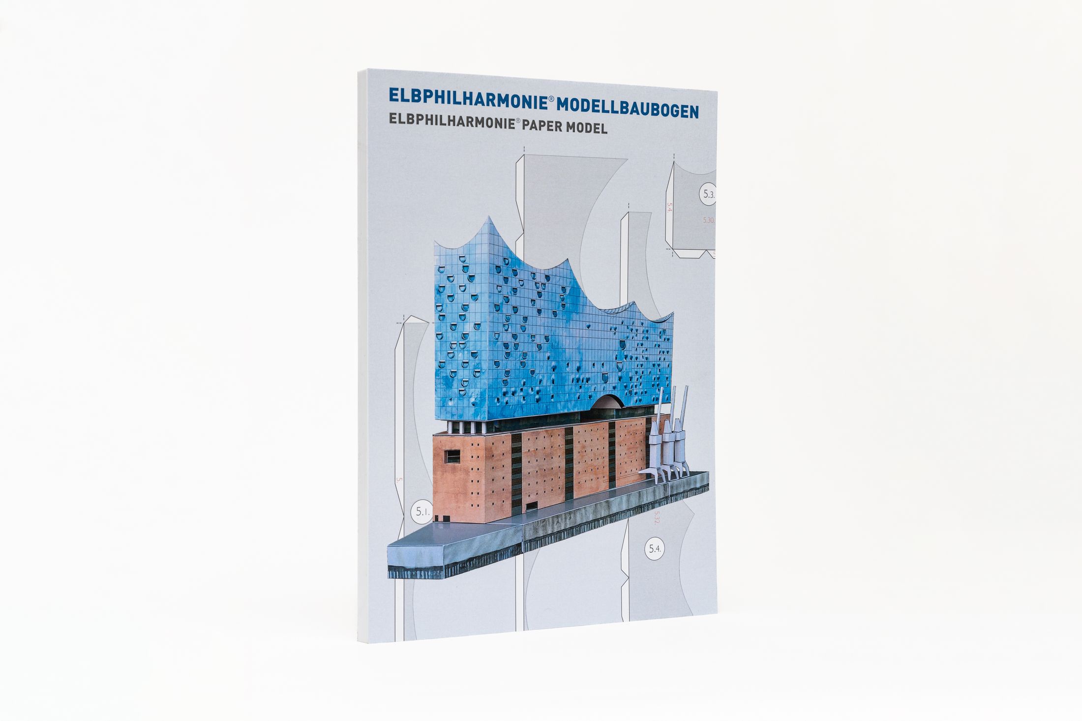 Produktabbildung »Elbphilharmonie Modellbaubogen«